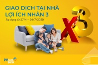 "Giao dịch tại nhà, lợi ích nhân 3" cùng PVcomBank