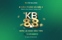 KBSV ra mắt siêu phẩm ưu đã KB8.8 và giảm lãi suất dịch vụ tài chính tiêu chuẩn