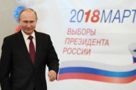 Ông Vladimir Putin đã giành chiến thắng cuộc bầu cử Tổng thống Nga năm 2018 với hơn 76% số phiếu bầu