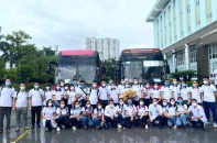 Bệnh viện K tăng cường 50 cán bộ y tế chi viện miền Nam chống dịch