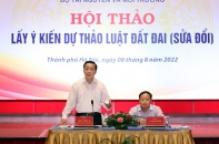 Dự thảo Luật Đất đai sửa đổi: Băn khoăn về quy định đấu giá quyền sử dụng đất