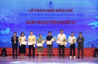 Trao giải báo chí về giảm ô nhiễm đại dương