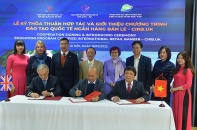 Ký kết thỏa thuận hợp tác và giới thiệu chương trình đào tạo quốc tế về ngân hàng bán lẻ