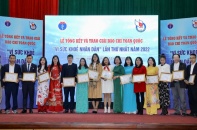 Trao giải báo chí toàn quốc “Vì sức khỏe nhân dân”