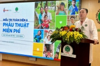 Phẫu thuật miễn phí cho trẻ bị dị tật khe hở môi-vòm miệng bẩm sinh