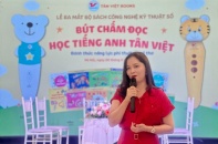 Ra mắt bộ sách công nghệ kỹ thuật số Bút chấm đọc - Học tiếng Anh