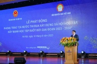 Thủ tướng Chính phủ phát động phong trào học tập suốt đời