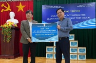 Nhà xuất bản giáo dục Việt Nam đồng hành cùng học sinh Gia Lai vượt bão lũ