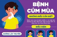 Cúm mùa gia tăng nhanh trong mùa lạnh tại Việt Nam và thế giới