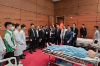 Hơn 300 cán bộ y tế phục vụ Đại hội Đại biểu toàn quốc lần thứ XIV của Đảng