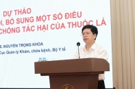 Kiểm soát thuốc lá thế hệ mới từ sớm, không để khoảng trống pháp lý