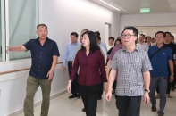 Bộ trưởng Bộ Y tế kiểm tra toàn diện trước ngày Bệnh viện Hữu nghị Việt Đức cơ sở Ninh Bình khai trương