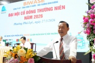 ĐHĐCĐ BIWASE: BIWASE sẵn sàng nắm bắt cơ hội tiếp tục đầu tư vào ngành nước