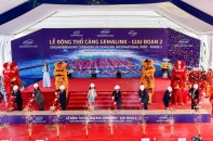 Gemadept động thổ dự án Cảng nước sâu Gemalink giai đoạn 2