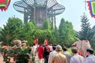Giỗ Tổ Hùng Vương trang nghiêm tại Hoa viên Nghĩa trang Bình Dương