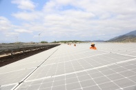 Sắp khánh thành và hoạt động dự án điện gió và mặt trời lớn nhất Việt Nam