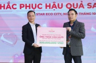 Five Star Group ủng hộ 1 tỷ đồng cho đồng bào bị ảnh hưởng bão lũ