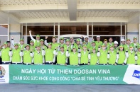 Doosan Vina là doanh nghiệp thực hiện tốt trách nhiệm cộng đồng