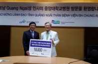 Bệnh viện đại học Chung-Ang tặng thiết bị y khoa cho Quảng Ngãi