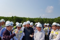 Kiểm tra tiến độ cao tốc Đà Nẵng-Quảng Ngãi, Bộ trưởng GTVT Nguyễn Văn Thể: "Đây có phải là công trường không"?