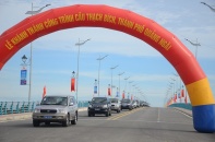 Quảng Ngãi: Khánh thành và đưa vào sử dụng cầu Thạch Bích
