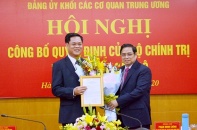 Điều động ông Huỳnh Tấn Việt làm Phó Bí thư Đảng ủy Khối các cơ quan Trung ương