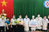 Doanh nghiệp hỗ trợ ngành Y tế Quảng Ngãi phòng chống dịch Covid-19