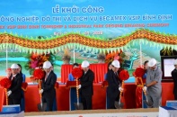 Khởi công Khu Công nghiệp - Đô thị và Dịch vụ Becamex VSIP Bình Định