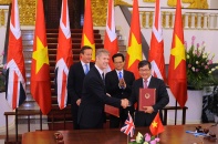 Thủ tướng Anh David Cameron gặp gỡ doanh nghiệp Việt Nam