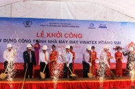 127 tỷ đồng đầu tư xây dựng Nhà máy may Vinatex Hoàng Mai