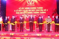 Xi măng Thành Thắng khánh thành dây chuyền 2, công suất 2,3 triệu tấn