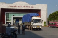 Gạo, cao su, thủy sản tăng xuất khẩu qua Cửa khẩu Móng Cái