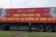 Vina T&T Group tiếp tục đưa nhãn lồng Hưng Yên sang Mỹ 