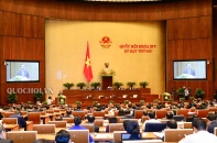 Ngày làm việc thứ 4, Quốc hội tiến hành lấy phiếu tín nhiệm 48 người do Quốc hội bầu, phê chuẩn