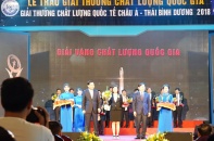 An Phát Xanh nhận Giải Vàng chất lượng Quốc gia 2018