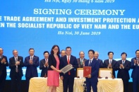 Bộ trưởng Công Thương Trần Tuấn Anh: EVFTA và IPA được ký kết mới chỉ là khởi đầu cho một chặng đường mới