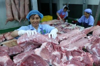 Thịt lợn nhập khẩu đổ dồn về Việt Nam dịp cuối năm