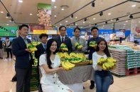 Chuối Việt lên kệ hàng chuỗi siêu thị Lotte mart, Hàn Quốc