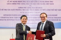 Việt Nam - Belarus liên kết sản xuất ô tô tải và chuyên dụng tại Hưng Yên