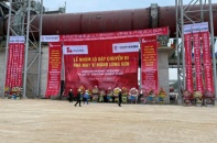 Xi măng Long Sơn chính thức đưa dây chuyền 3 vào vận hành