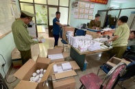 Thu giữ lô dược phẩm Hàn Quốc không hóa đơn chứng từ