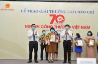 Báo Đầu tư đạt Giải C báo chí 70 năm ngành Công Thương