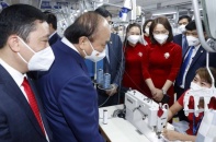 Chủ tịch nước phát động thi đua năm 2022 của 2 ngành xuất khẩu trên 60 tỷ USD