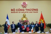 Ký kết Biên bản hợp tác về thương mại, đầu tư Việt - Pháp