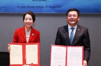 Việt Nam - Singapore ký kết bản ghi nhớ hợp tác về thương mại gạo