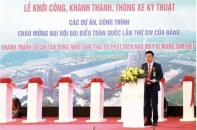 Vicem Tam Điệp vận hành hệ thống tận dụng nhiệt khí thải để phát điện