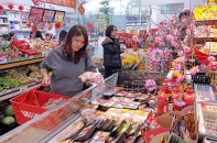 Loạt chuỗi bán lẻ mở cửa khai Xuân