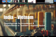 Việt Nam - Ấn Độ thúc đẩy hợp tác lập khu công nghiệp dệt may tích hợp