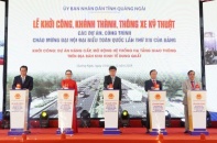 Quảng Ngãi: Khởi công 2 dự án Hạ tầng giao thông và môi trường 1.350 tỷ đồng