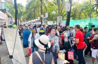 TP.HCM: Lễ hội Việt - Nhật 2026 khai mạc, người dân đội nắng đi trải nghiệm